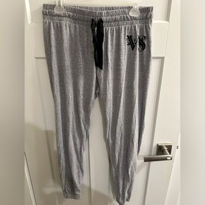 Victoria’s Secret Gray cotton joggers M